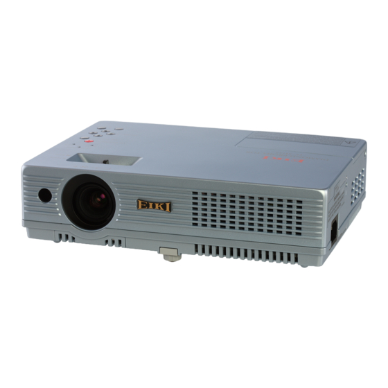 Eiki LC-XD25 Bedienungsanleitung