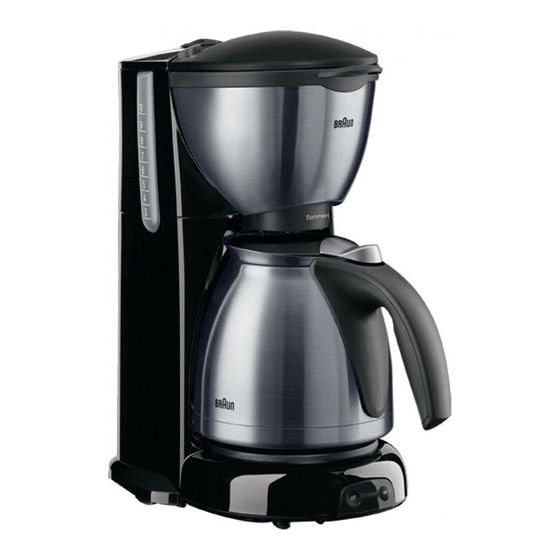 Braun Sommelier KF 610 Bedienungsanleitung