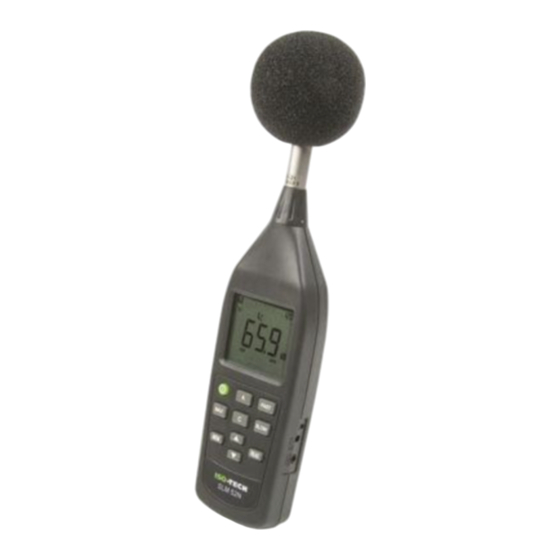 Iso-Tech SLM 52N Bedienungsanleitung